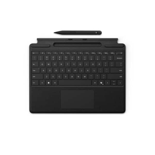 Microsoft Surface Pro Keyboard with Slim Pen (Copilot key) - Black klaviatūra ir rašiklis Egnetas.LT