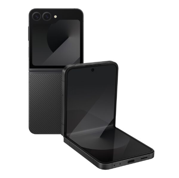 Samsung Galaxy Z Flip6 kraftinė juoda spalva Egnetas.LT
