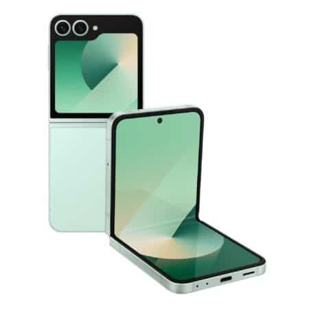 Samsung Galaxy Z Flip6 mėtinė spalva Egnetas.LT