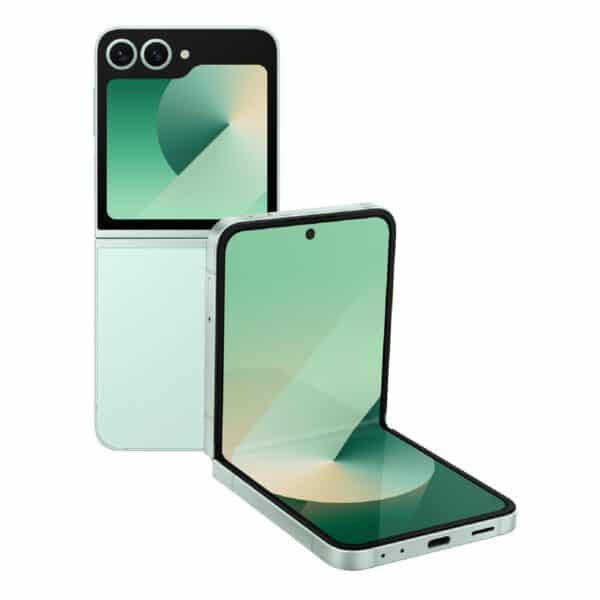 Samsung Galaxy Z Flip6 mėtinė spalva Egnetas.LT
