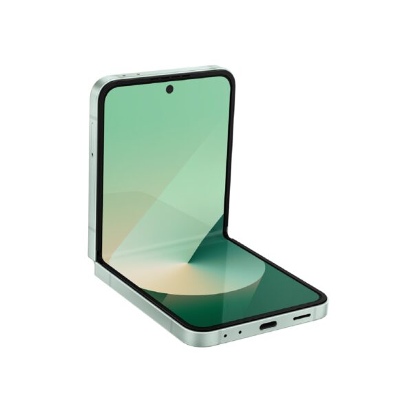 Samsung Galaxy Z Flip6 mėtinė spalva Egnetas.LT