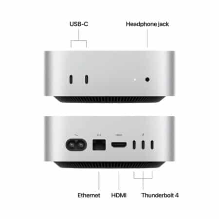 Apple Mac mini M4 2024 mini kompiuteris Egnetas.LT