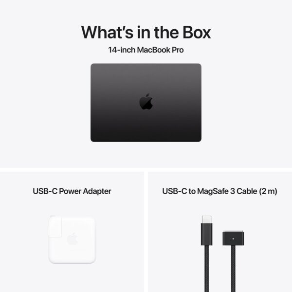 Apple MacBook Pro 14 M4 2024 Space Black nešiojamas kompiuteris box Egnetas.LT