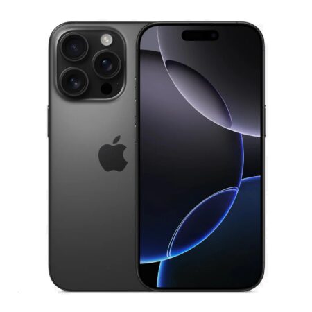 Apple iPhone 16 Pro Black Titanium išmanusis telefonas Egnetas.LT