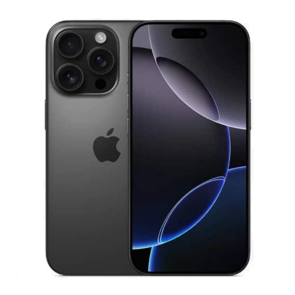 Apple iPhone 16 Pro Black Titanium išmanusis telefonas Egnetas.LT