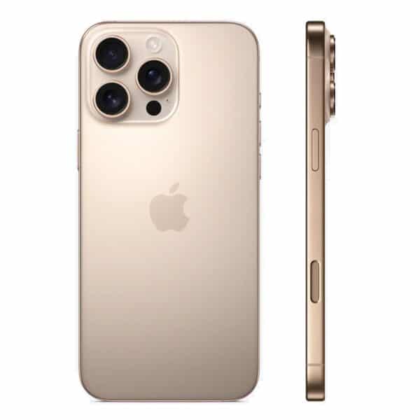 Apple iPhone 16 Pro Max Desert Titanium išmanusis telefonas Egnetas.LT
