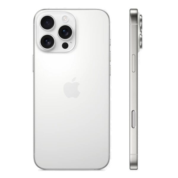 Apple iPhone 16 Pro Max White Titanium išmanusis telefonas Egnetas.LT