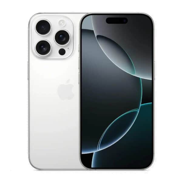 Apple iPhone 16 Pro White Titanium išmanusis telefonas Egnetas.LT