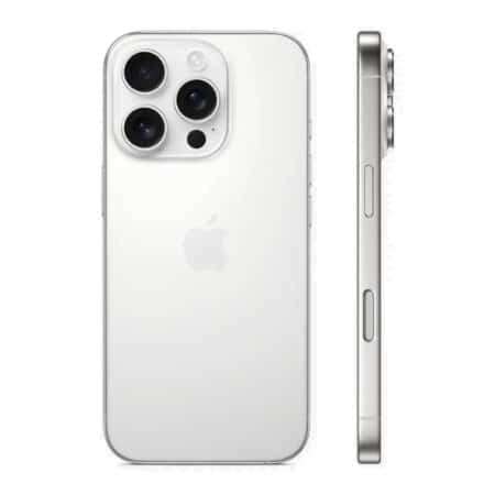 Apple iPhone 16 Pro White Titanium išmanusis telefonas Egnetas.LT