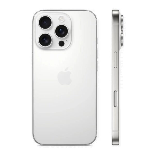 Apple iPhone 16 Pro White Titanium išmanusis telefonas Egnetas.LT