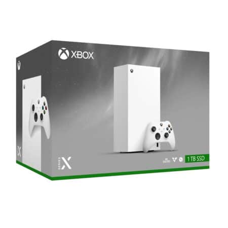 Microsoft Xbox Series X (1TB) Digital Edition (Robot White) žaidimų konsolė Egnetas.LT