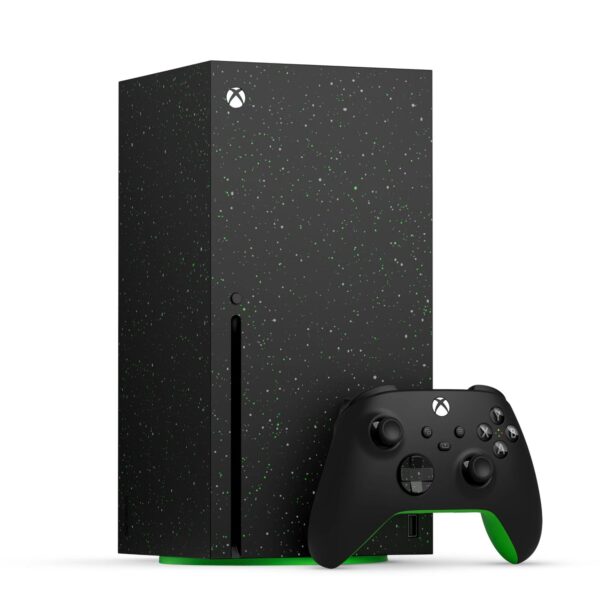 Microsoft Xbox Series X (2TB) Galaxy Black Special Edition žaidimų konsolė Egnetas.LT